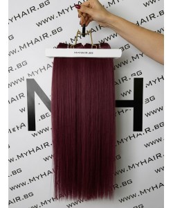 65 cm păr natural indian - mahon închis #99J
