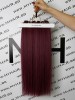 65 cm păr natural indian - mahon închis #99J