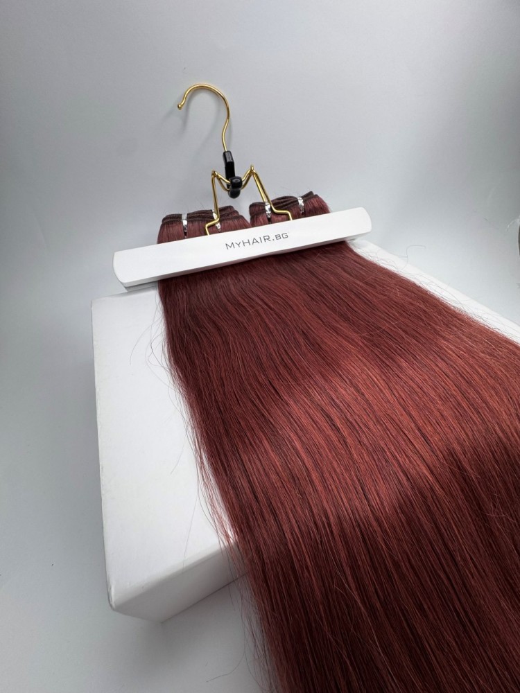 65 cm păr natural indian - mahon deschis #33