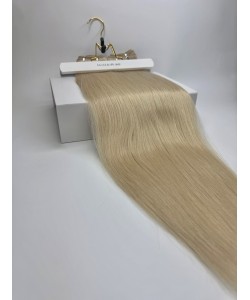 70 cm Indian human hair - platinum blonde #60