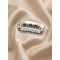 Silver hair clip 28 mm