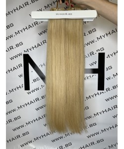 65 cm tresă din păr natural slav - blond natural #9.3